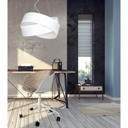 Emibig Vieno lampa wisząca 3x15 W biała 512/2