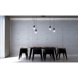 Emibig Traker lampa wisząca 4x8 W czarna 524/4