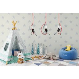 Emibig Bobi lampa wisząca 1x15 W czarna-czerwona 537/1