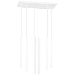 Emibig Selter lampa wisząca 6x8 W biała 553/6