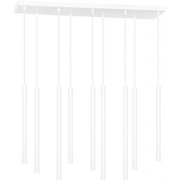 Emibig Selter lampa wisząca 9x8 W biała 553/9