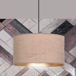 Emibig Hilde lampa wisząca 1x15 W czarna-różowa-złota 1053/1