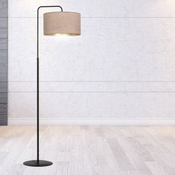 Emibig Hilde lampa stojąca 1x15 W czarna-różowa-złota 1053/LP1