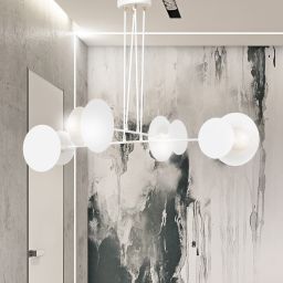 Emibig Idea lampa wisząca 4x15 W biała 793/4