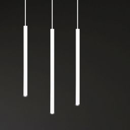 Emibig Selter lampa wisząca 3x8 W biała 553/3
