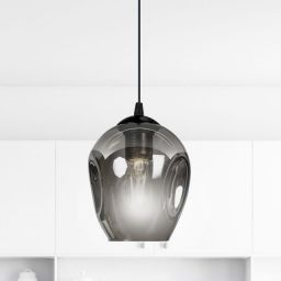 Emibig Istar lampa wisząca 1x15 W czarna-grafitowa 680/1