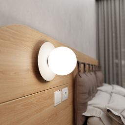 Emibig Minerva kinkiet 1x10 W biały 613/K1