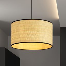 Emibig Aston lampa wisząca 1x15 W czarna-beżowa 1149/1