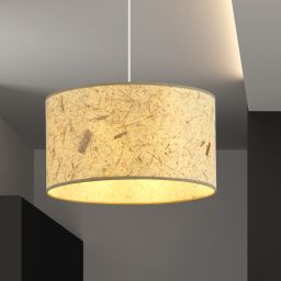 Emibig Aston lampa wisząca 1x15 W biała-beżowa 1150/1