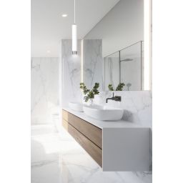 Emibig Kibo lampa wisząca 1x8 W biała-chrom 641/1