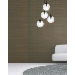 Emibig Cosmo lampa wisząca 4x10 W czarna-przezroczysta 711/4PREM