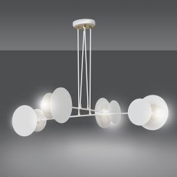 Emibig Idea lampa wisząca 4x15 W biała 793/4