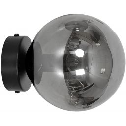 Emibig Rossi kinkiet 1x10 W czarny-grafitowy 875/K1