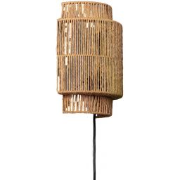 Abruzzo Boho kinkiet 1x25 W brązowy ABR-KL-BH-E27