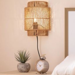 Abruzzo Boho kinkiet 1x25 W brązowy ABR-KL-BH-E27