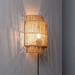 Abruzzo Boho kinkiet 1x25 W brązowy ABR-KL-BH-E27