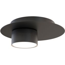 Emibig Bolx lampa podsufitowa 1x12 W czarna 1441/1