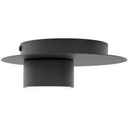 Emibig Bolx lampa podsufitowa 1x12 W czarna 1441/1