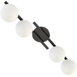 Emibig Kairo lampa podsufitowa 4x10 W opal 1446/4