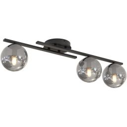 Emibig Kairo lampa podsufitowa 3x10 W grafitowa 1447/3