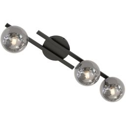 Emibig Kairo lampa podsufitowa 3x10 W grafitowa 1447/3