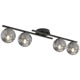 Emibig Kairo lampa podsufitowa 4x10 W grafitowa 1447/4