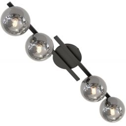Emibig Kairo lampa podsufitowa 4x10 W grafitowa 1447/4