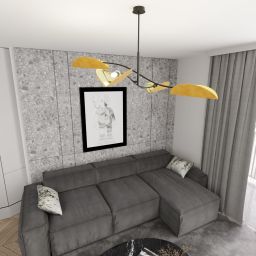 Emibig Lotus lampa wisząca 4x10 W musztardowy 1460/4