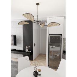 Emibig Lotus lampa podsufitowa 4x10 W naturalny 1463/4
