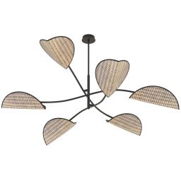 Emibig Lotus lampa podsufitowa 6x10 W 1463/6