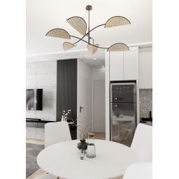 Emibig Lotus lampa podsufitowa 6x10 W 1463/6