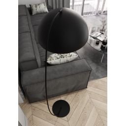 Emibig Arcos lampa stojąca 1x12 W czarna 1468/LP1