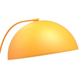 Emibig Arcos lampa stojąca 1x12 W żółta 1469/LP1