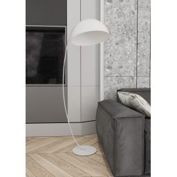Emibig Arcos lampa stojąca 1x12 W biała 1470/LP1