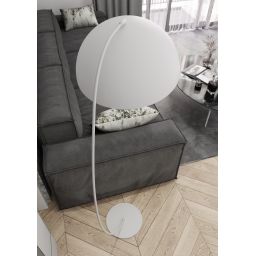 Emibig Arcos lampa stojąca 1x12 W biała 1470/LP1