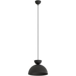 Emibig Lunaro lampa wisząca 1x12 W czarna 1471/1S