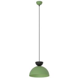 Emibig Lunaro lampa wisząca 1x12 W czarna-zielona 1473/1S