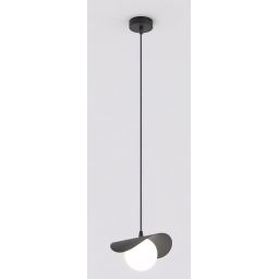 Emibig Ritual 1 Black lampa wisząca 1x8 W czarna 1490/1