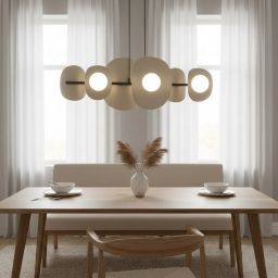 Emibig Elementi lampa wisząca 6x8 W cappuccino 1493/6