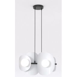 Emibig Elementi lampa wisząca 4x8 W szary 1494/4