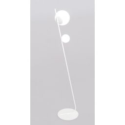 Emibig Tatu lampa stojąca 2x8 W biała 1505/LP2