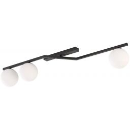 Emibig Naton lampa podsufitowa 3x10 W czarna 1508/3