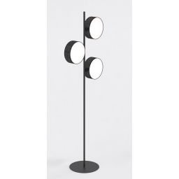Emibig Drumz lampa stojąca 3x10 W czarna 1562/LP3