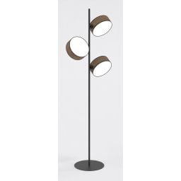 Emibig Drumz lampa stojąca 3x10 W brązowa 1563/LP3