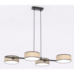 Emibig Drumz lampa wisząca 4x10 W beżowa 1565/4