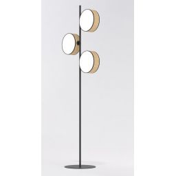 Emibig Drumz lampa stojąca 3x10 W beżowa 1565/LP3