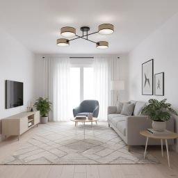 Emibig Maga lampa podsufitowa 4x10 W beżowa 1571/4