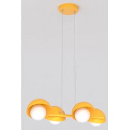 Emibig Boom lampa wisząca 4x8 W pomarańczowa 1591/4