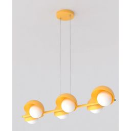 Emibig Boom lampa wisząca 6x8 W pomarańczowa 1591/6