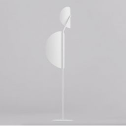 Emibig Delulu lampa stojąca 2x8 W biała 1601/LP2